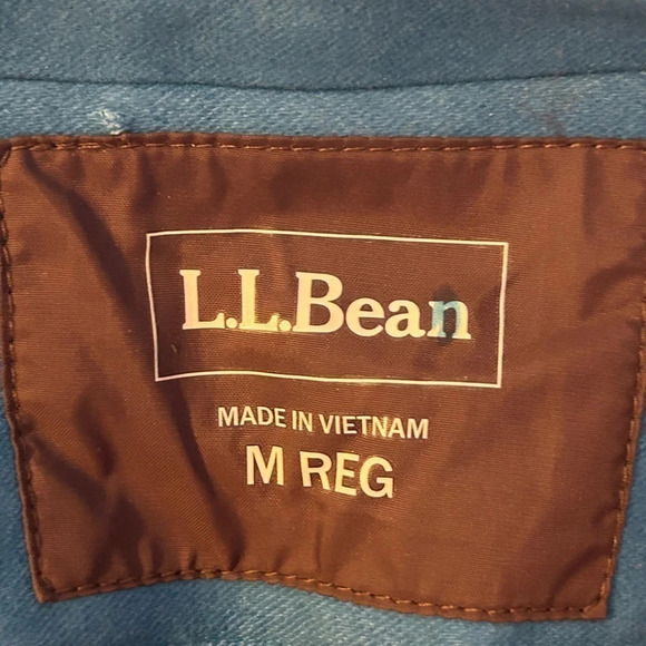 L.L. Bean Heavy cotton Woman's Cumberland Coat Size M Belted lined NWT - Picture 8 of 13